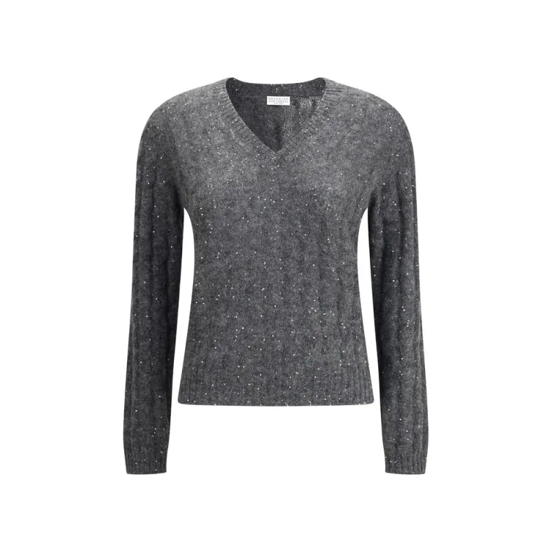 Dazzling Cable's Sweater in Mohair, cotton and wool sold by Lord & Taylor