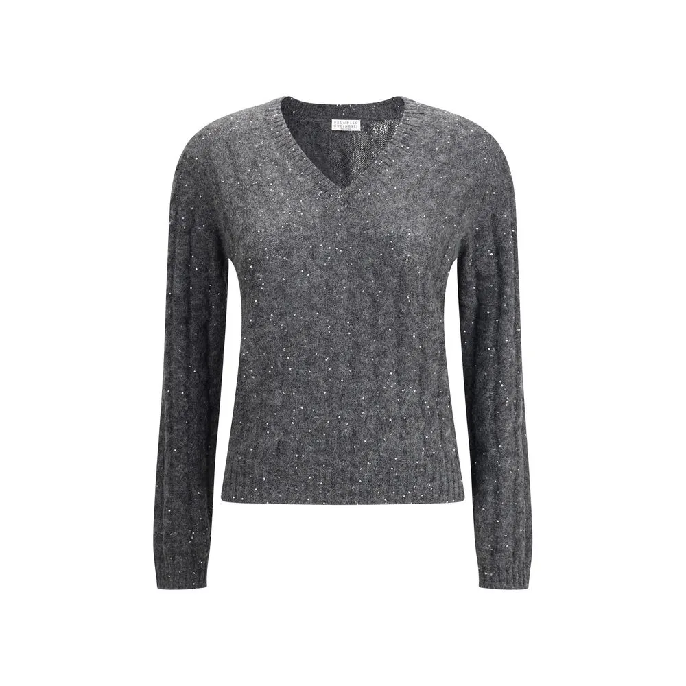 Dazzling Cable's Sweater in Mohair, cotton and wool sold by Lord & Taylor