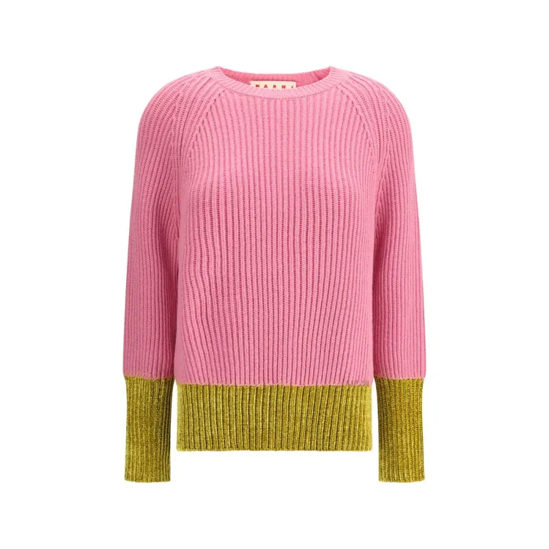 Color block wool Sweater sold by Lord & Taylor