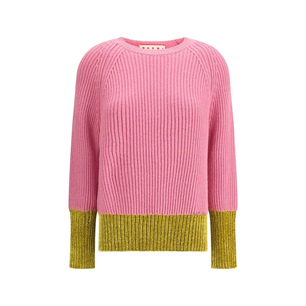 Color block wool Sweater sold by Lord & Taylor