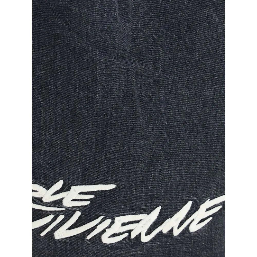 Kenzo x Futura Workwear embroidered japanese Denim Shirt sold by Lord & Taylor product image thumbnail 4