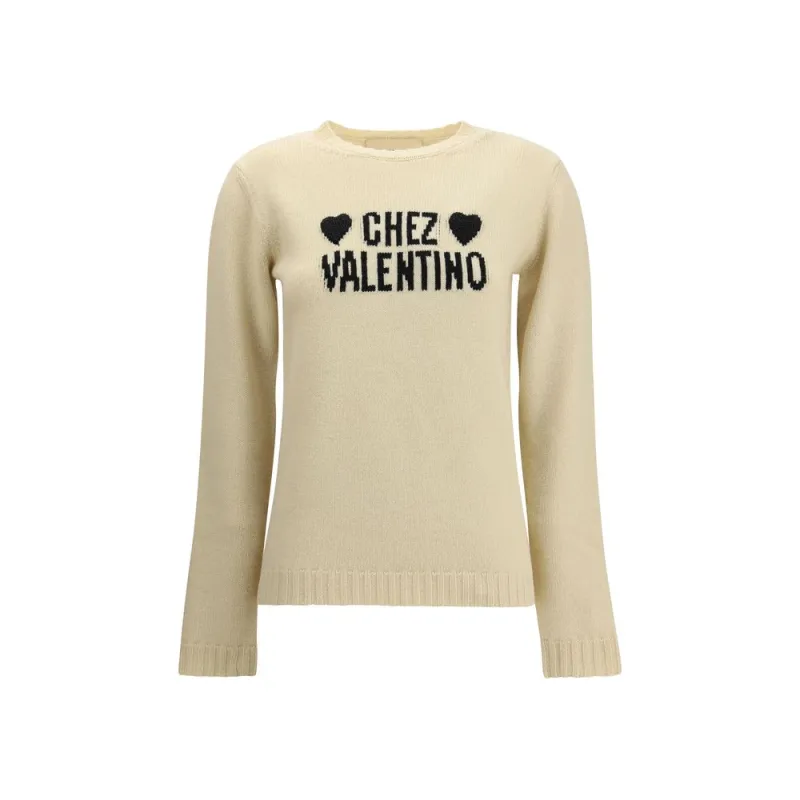 Chez Valentino wool Sweater made by Valentino