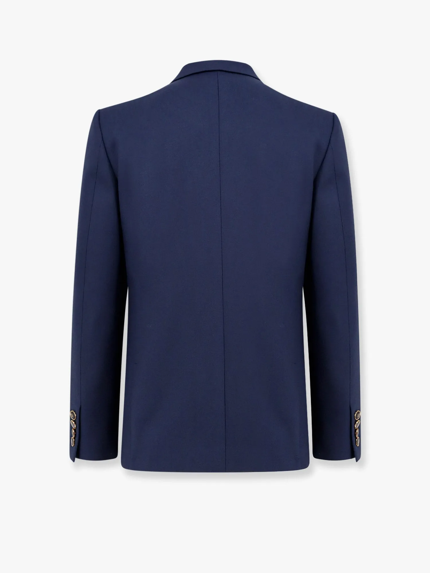 Virgin Wool Blazer with Logoed Buttons sold by Lord & Taylor product image thumbnail 5