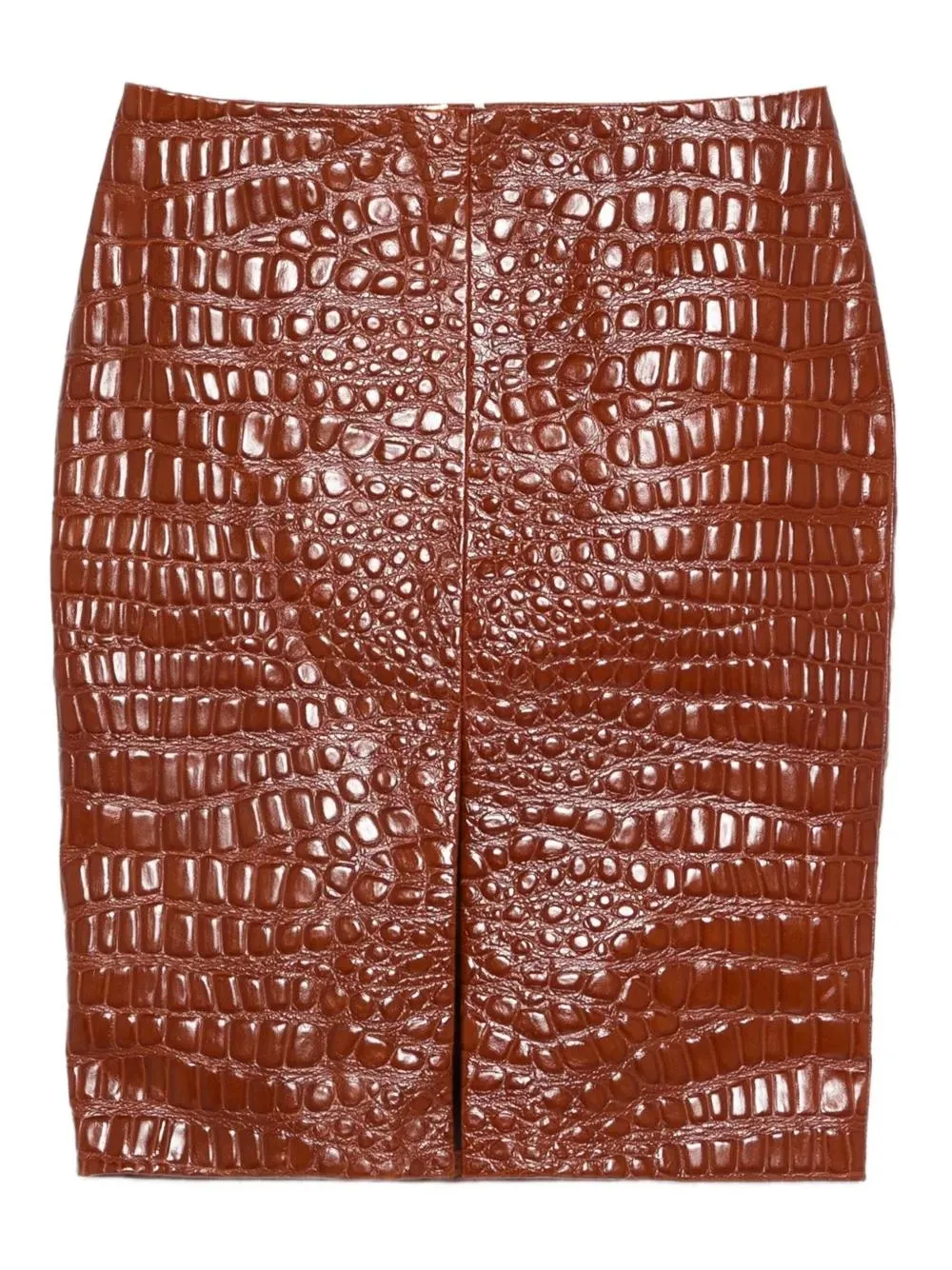 EMBOSSED LEATHER MINI SKIRT sold by Lord & Taylor