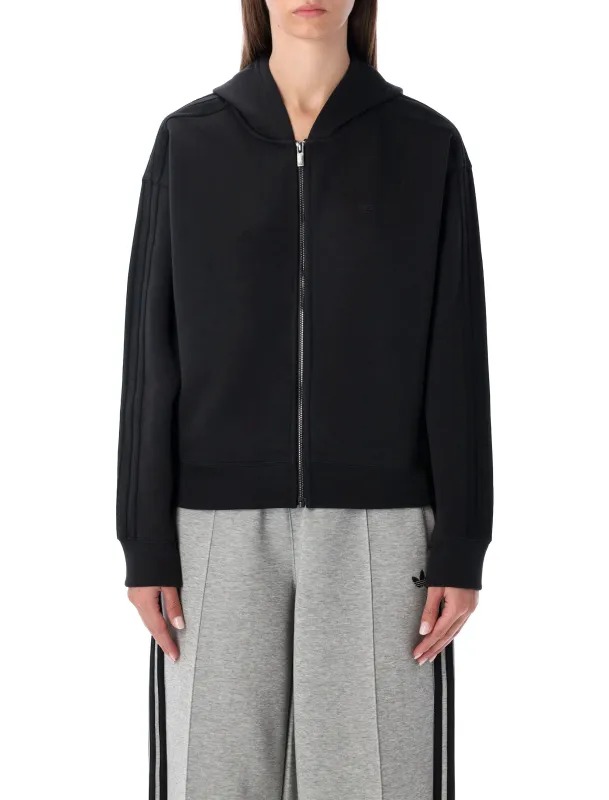 ADIDAS ORIGINALS BLACK ZIP HOODIE sold by Lord & Taylor