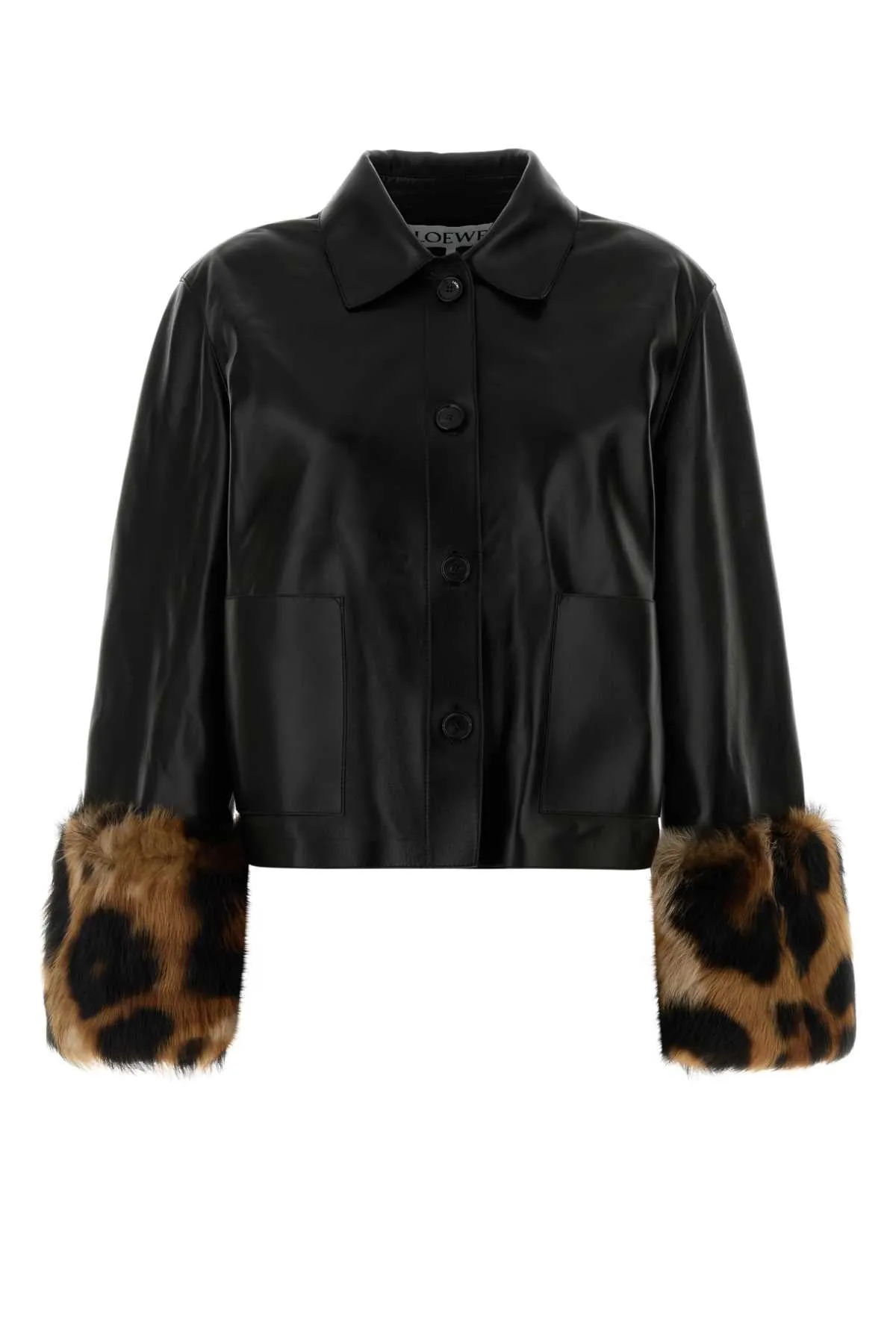 BLACK LEATHER JACKET sold by Lord & Taylor