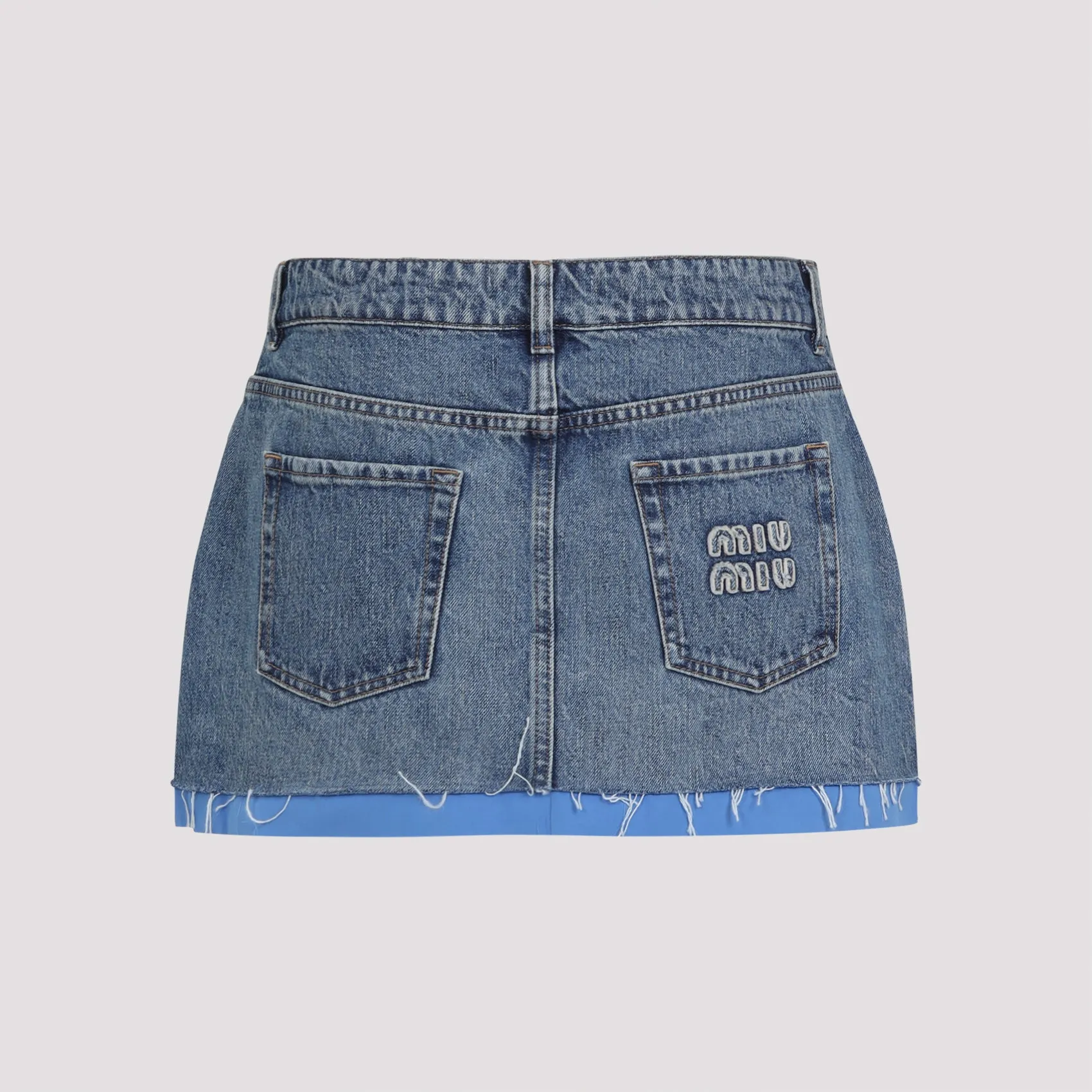 DENIM MINI SKIRT sold by Lord & Taylor product image thumbnail 3