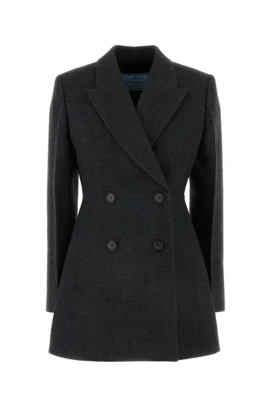 CHARCOAL WOOL BLAZER sold by Lord & Taylor