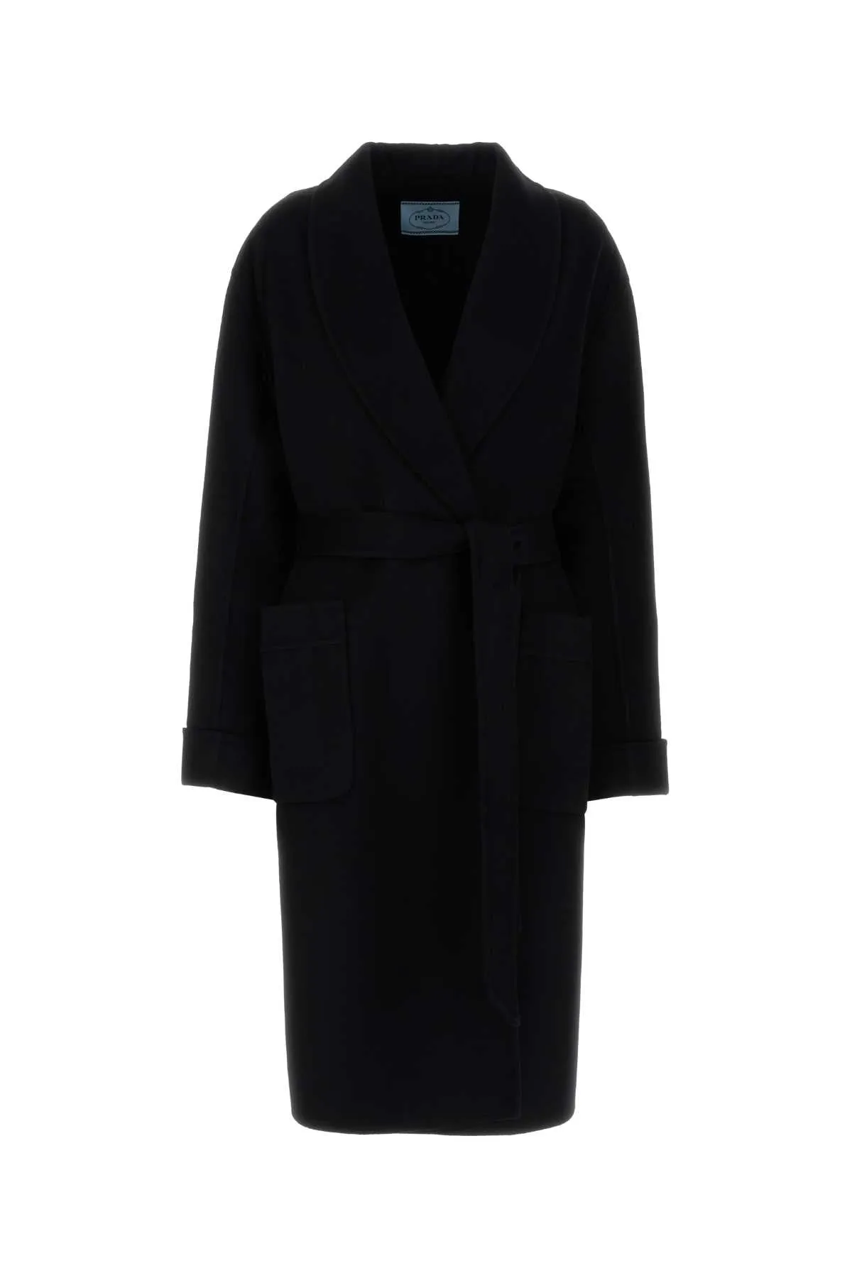 BLACK WOOL BLEND COAT sold by Lord & Taylor