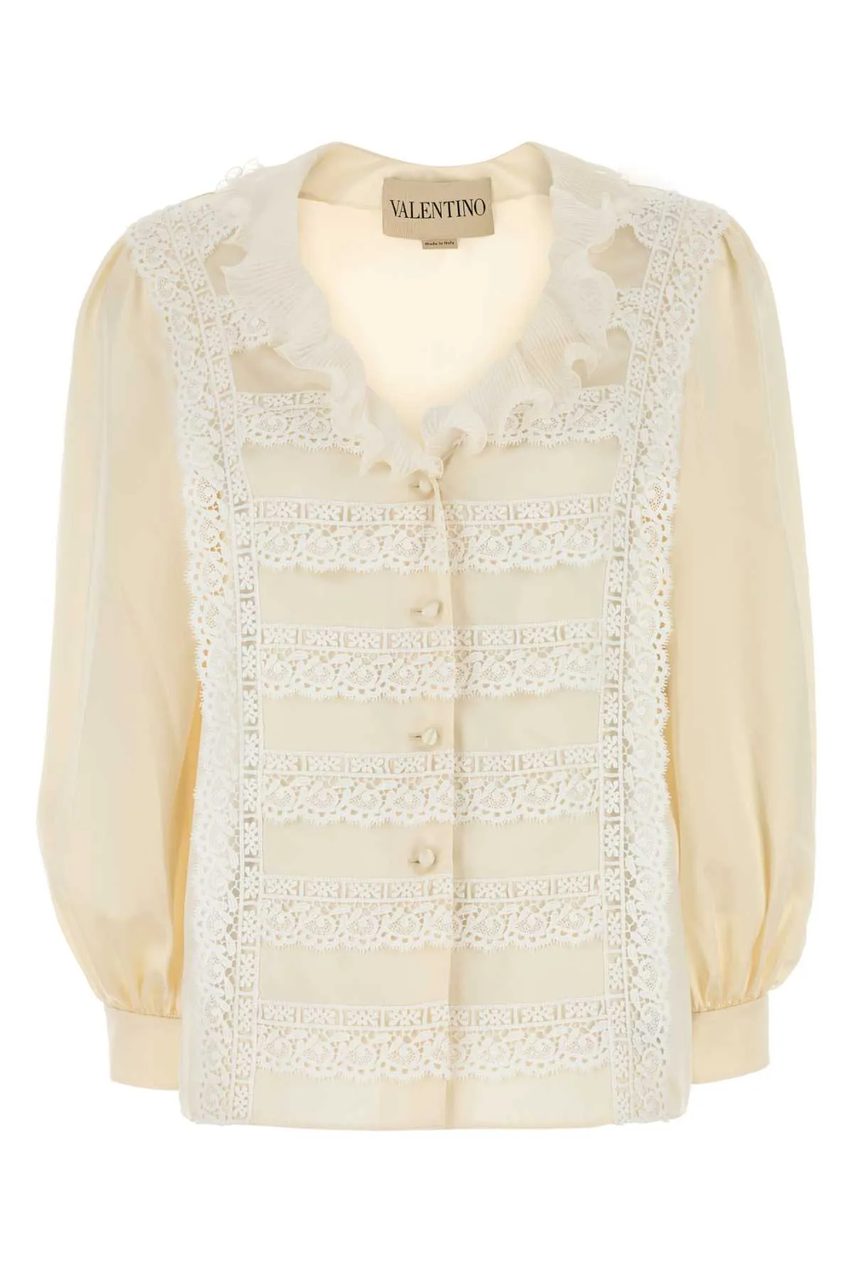 CREAM SILK SHIRT sold by Lord & Taylor