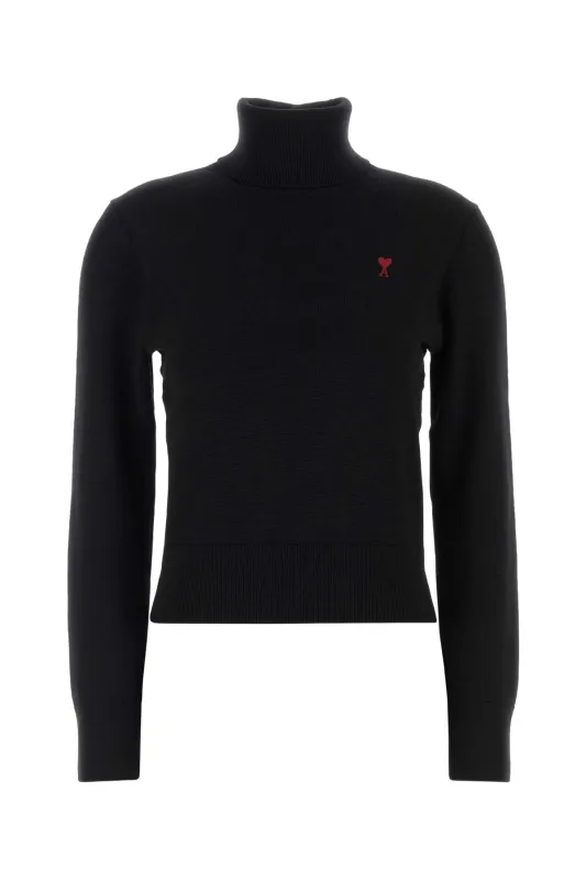 BLACK WOOL SWEATER sold by Lord & Taylor