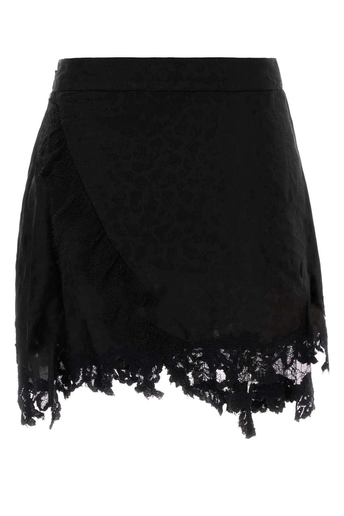BLACK SATIN REANA MINI SKIRT sold by Lord & Taylor product image thumbnail 2
