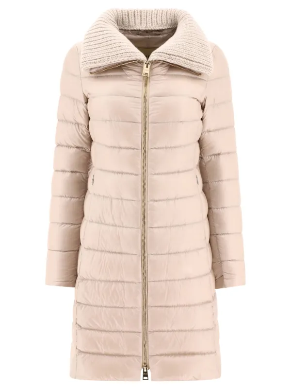 LONG DOWN JACKET WITH WOOL COLLAR sold by Lord & Taylor