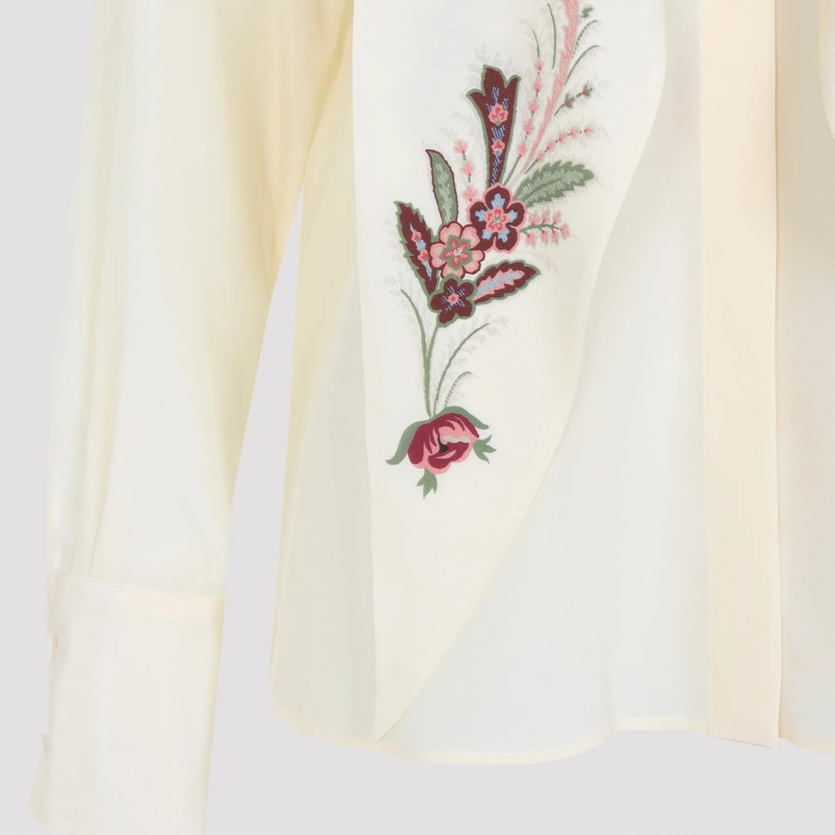 SILK CREPE BLOUSE sold by Lord & Taylor product image thumbnail 4