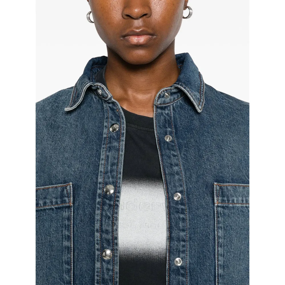 Indigo Organic Cotton Shirt sold by Lord & Taylor product image thumbnail 5