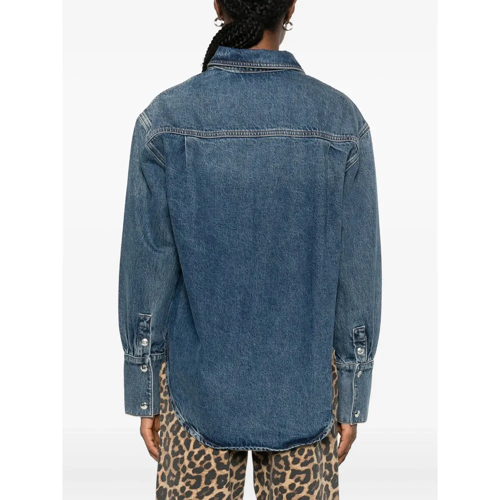 Indigo Organic Cotton Shirt sold by Lord & Taylor product image thumbnail 2