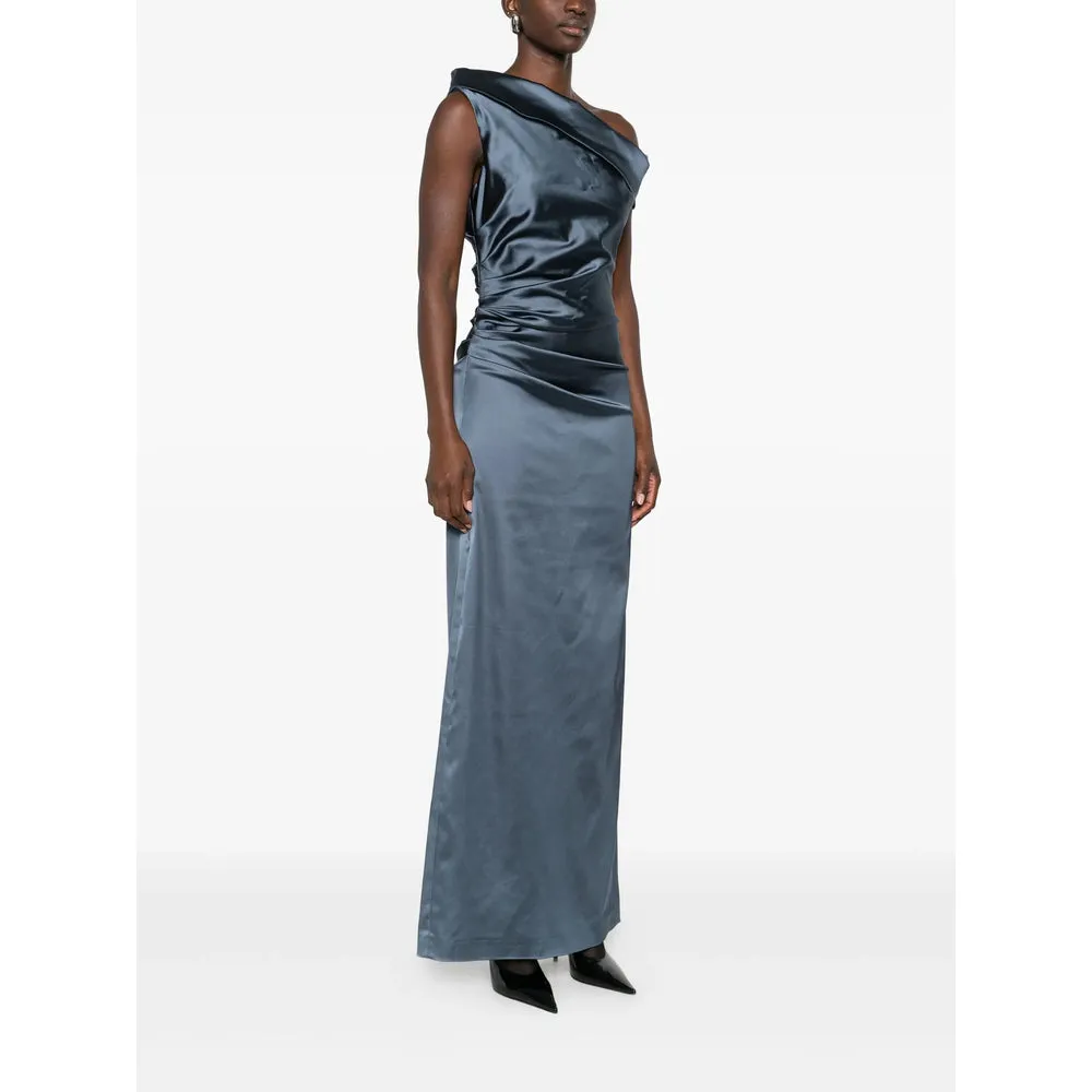 Off-Shoulder Draped Dress sold by Lord & Taylor product image thumbnail 2