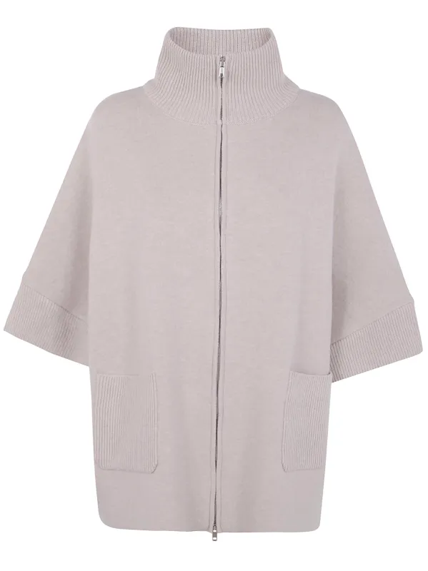 WOOL & CASHMERE KNIT FABRIC CAPE sold by Lord & Taylor