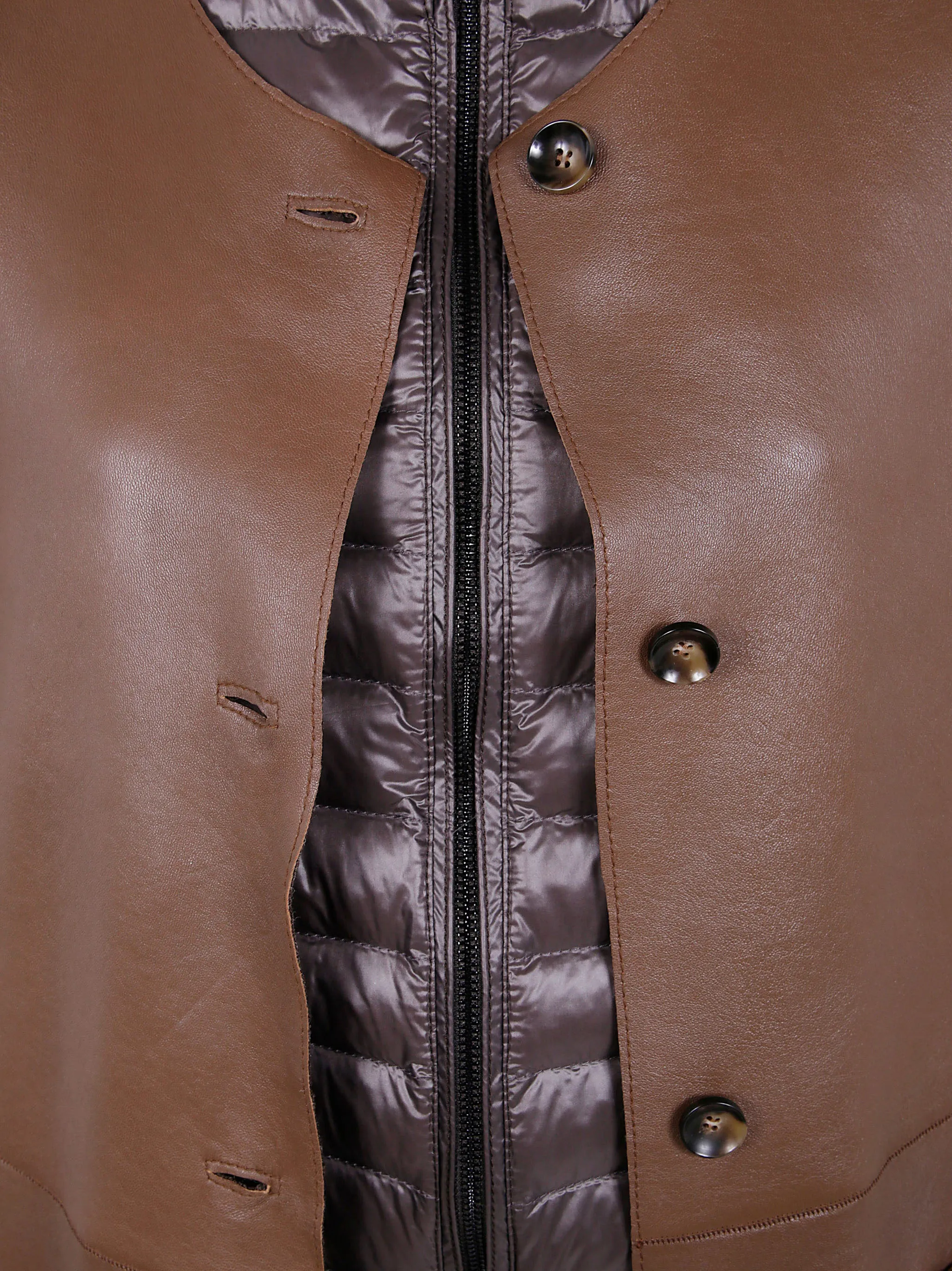 "DOM WINTER" REVERSIBLE LEATHER JACKET sold by Lord & Taylor product image thumbnail 4