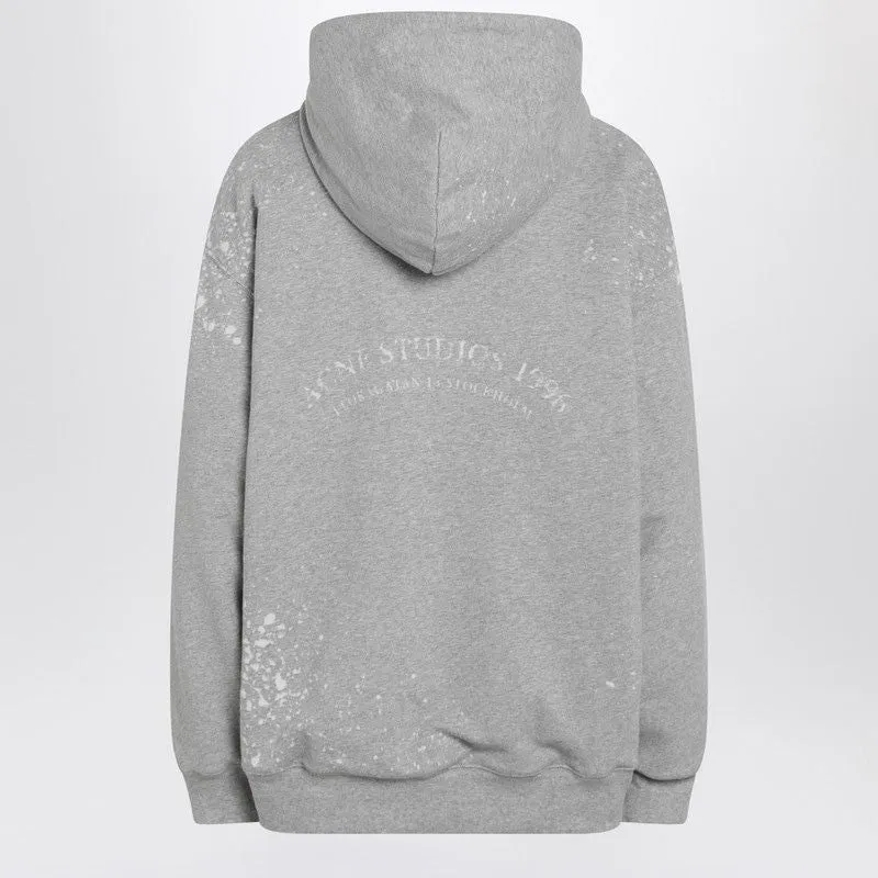 GREY HOODED ZIPPER SWEATER sold by Lord & Taylor product image thumbnail 2