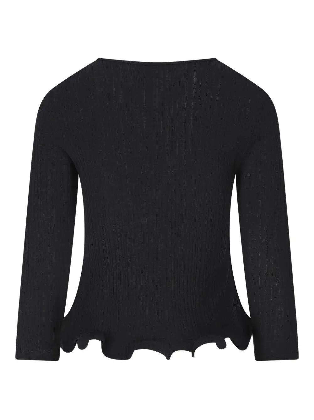 BLACK WOOL PULLOVER WITH LOGO EMBROIDERY sold by Lord & Taylor product image thumbnail 2