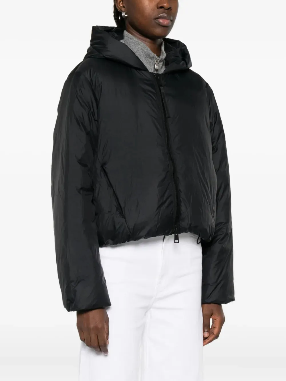 BLACK ELBA POLYAMIDE JACKET sold by Lord & Taylor product image thumbnail 3
