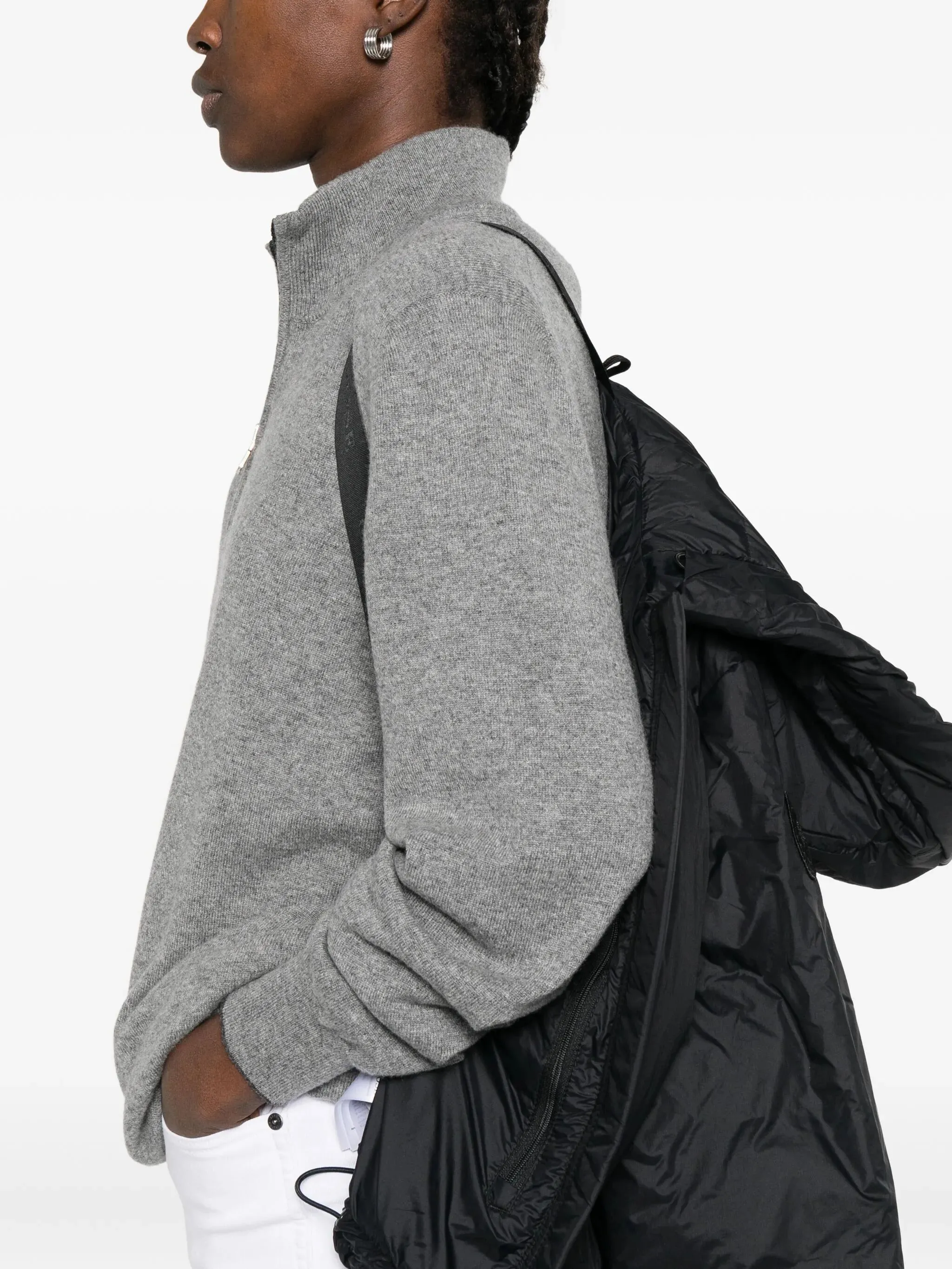 BLACK ELBA POLYAMIDE JACKET sold by Lord & Taylor product image thumbnail 5