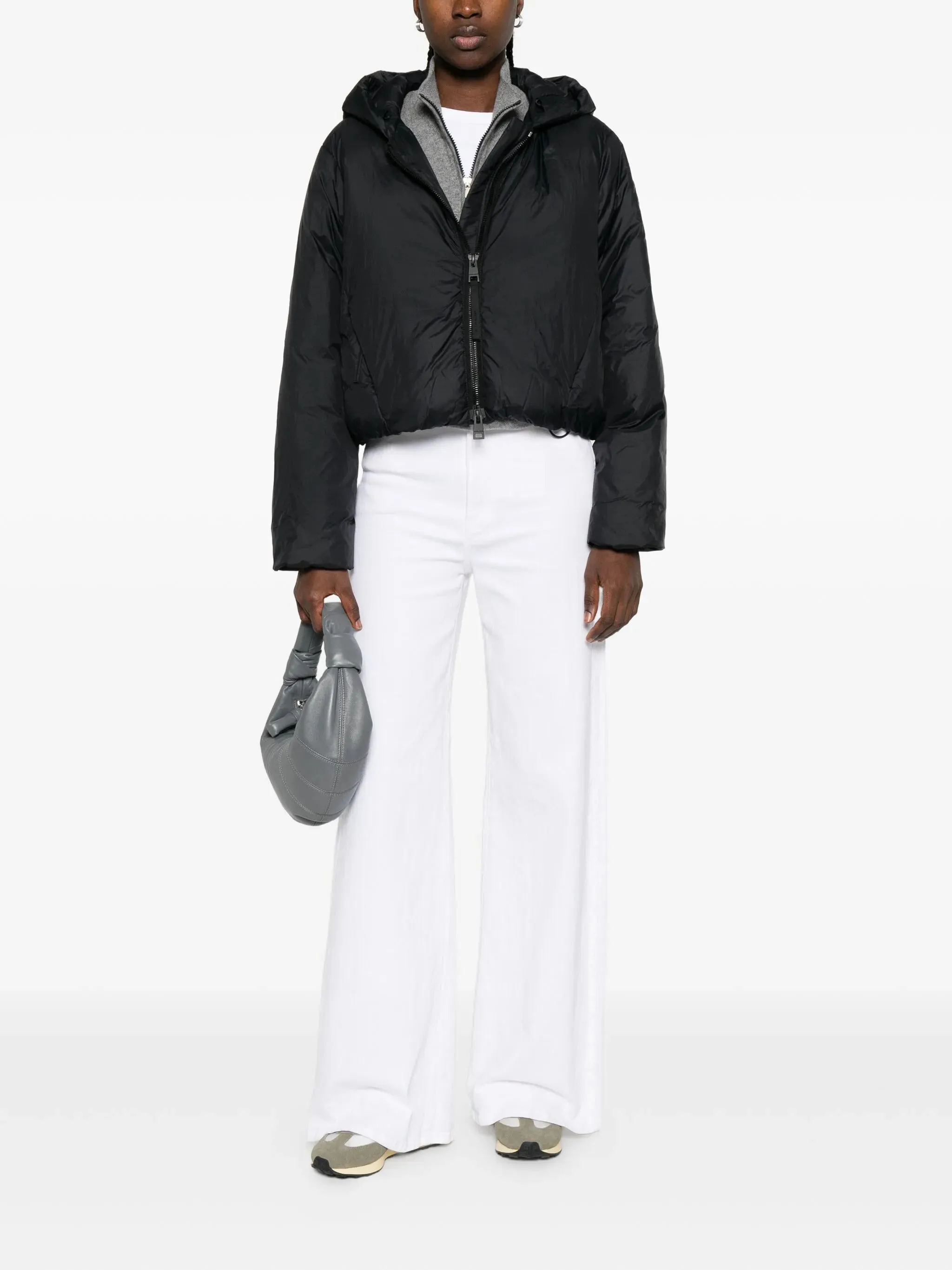 BLACK ELBA POLYAMIDE JACKET sold by Lord & Taylor product image thumbnail 2