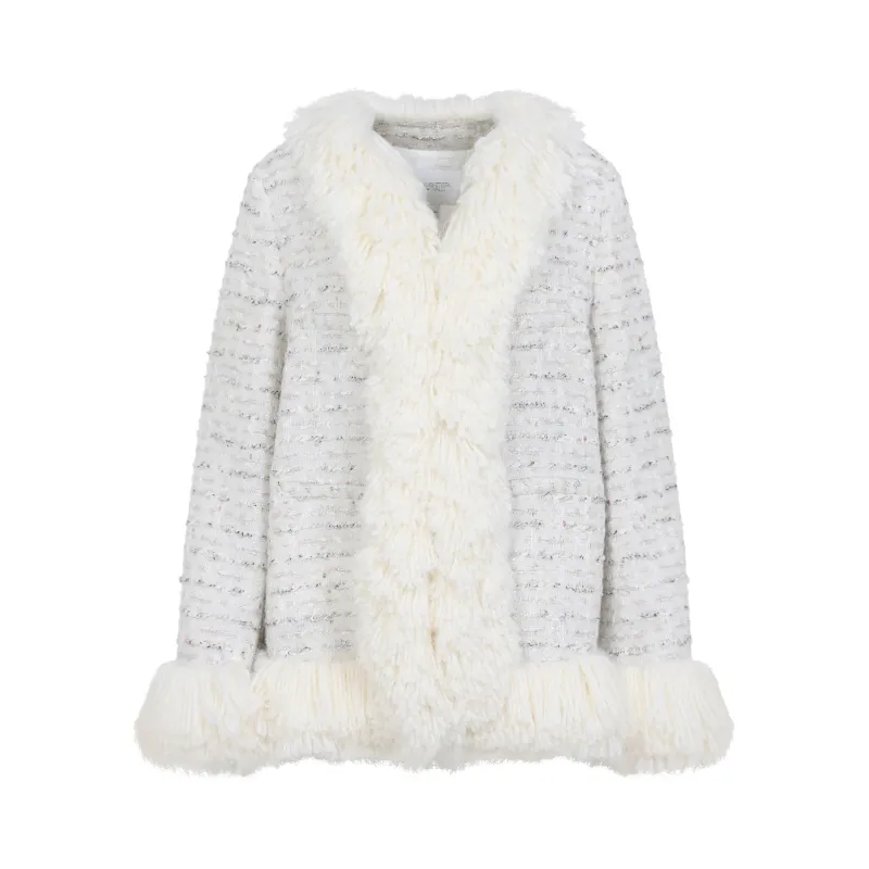 WHITE WOOL COAT sold by Lord & Taylor