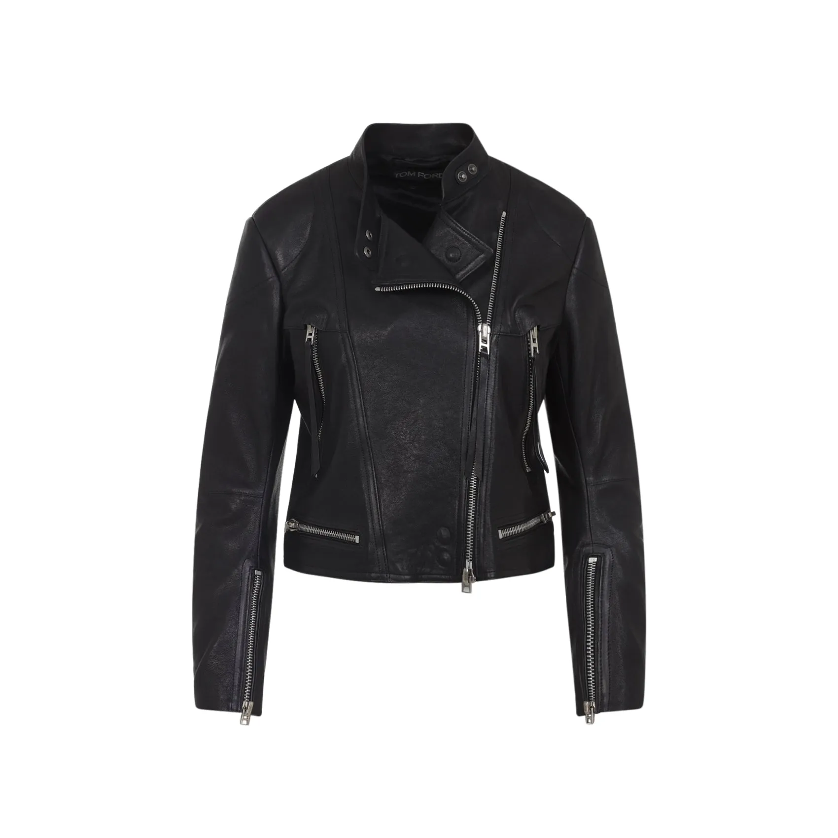BLACK LAMB LEATHER JACKET sold by Lord & Taylor