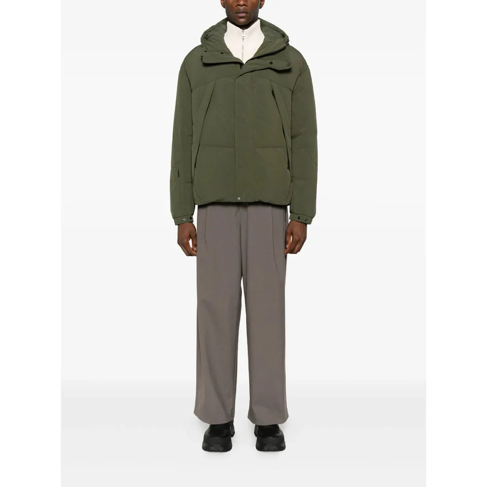 Green Hooded Panelled Jacket sold by Lord & Taylor product image thumbnail 4