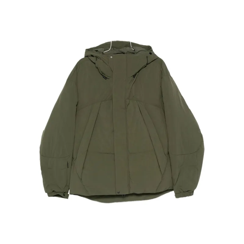 Green Hooded Panelled Jacket sold by Lord & Taylor