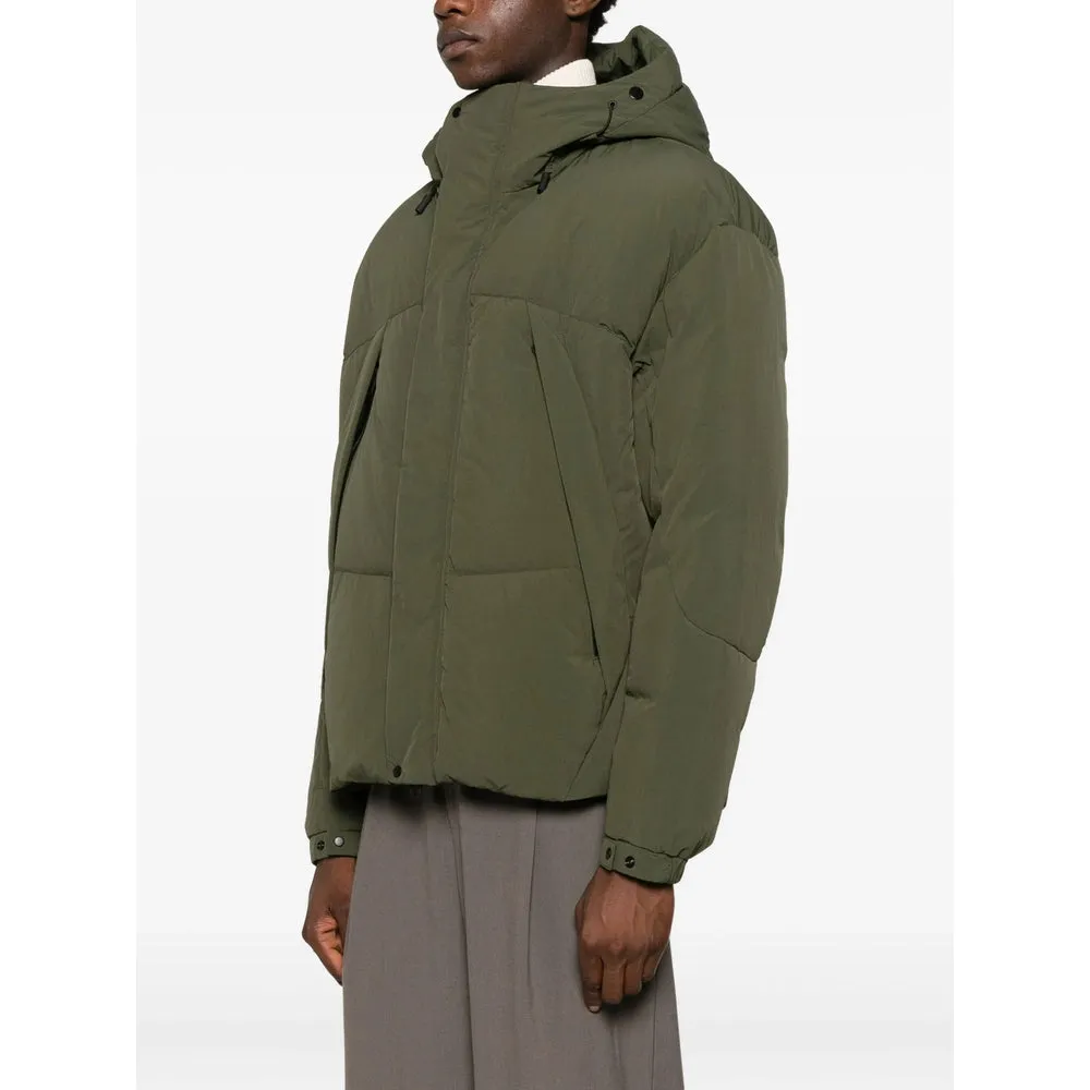 Green Hooded Panelled Jacket sold by Lord & Taylor product image thumbnail 5