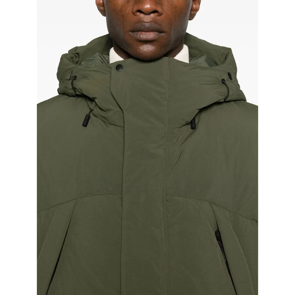 Green Hooded Panelled Jacket sold by Lord & Taylor product image thumbnail 3