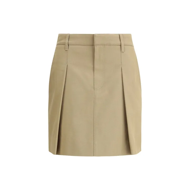 Pleated cotton short Skirt sold by Lord & Taylor