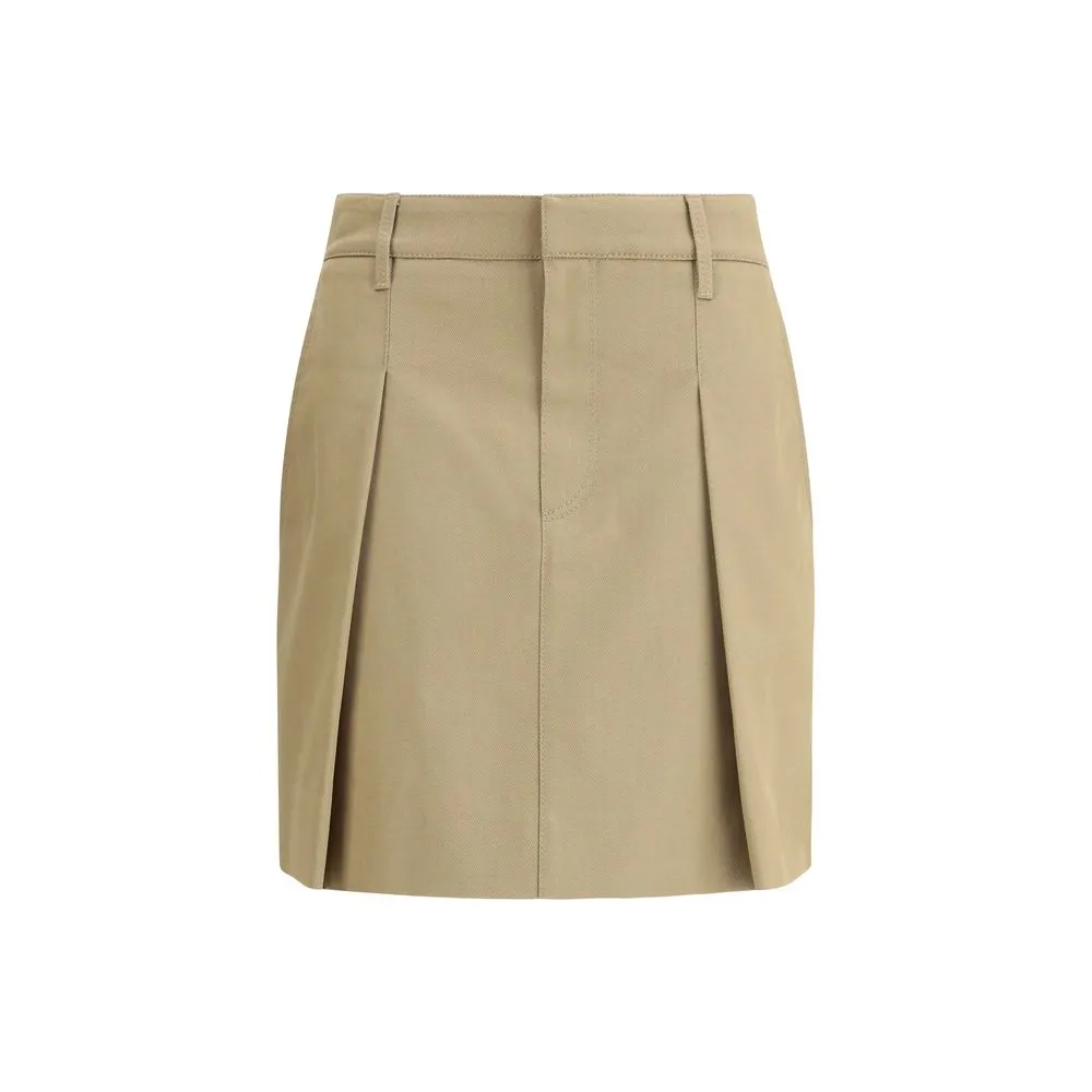 Pleated cotton short Skirt sold by Lord & Taylor