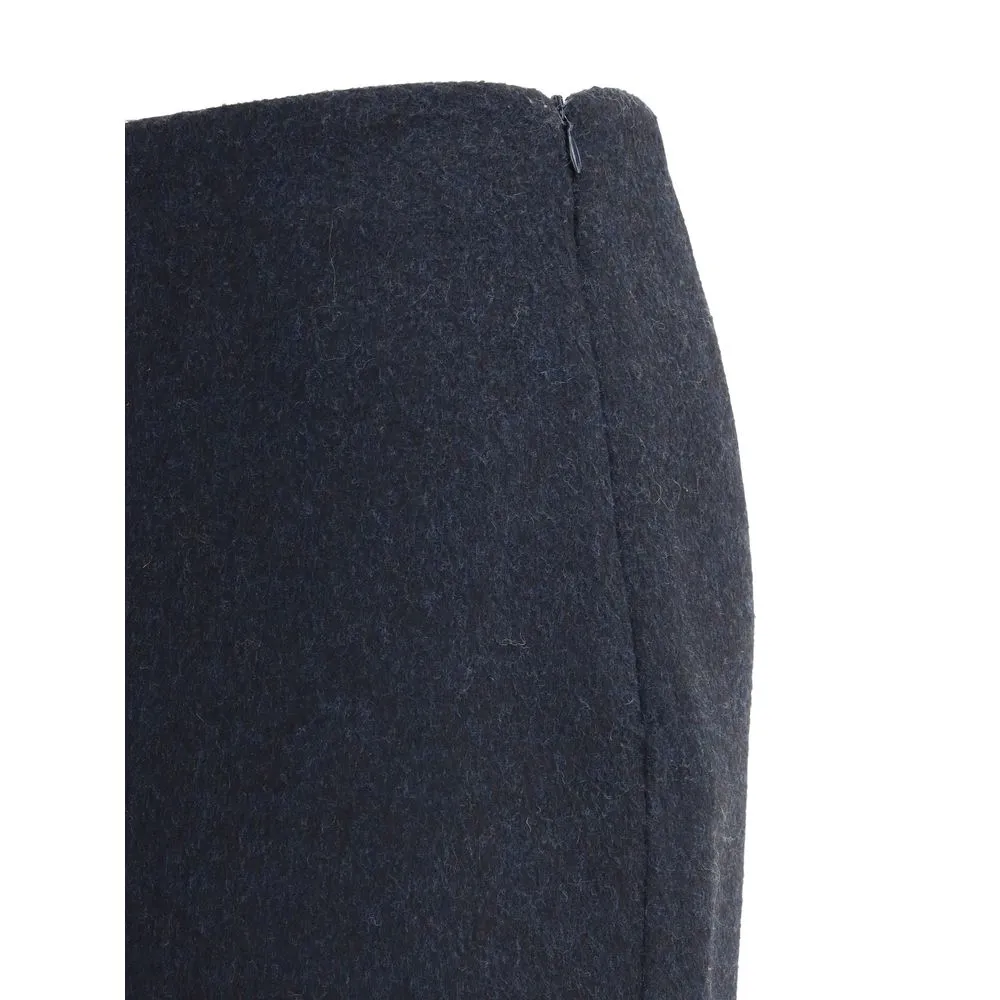 Virgin wool midi Skirt sold by Lord & Taylor product image thumbnail 3