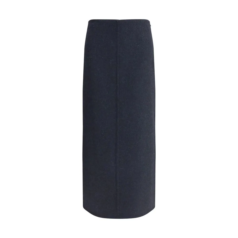 Virgin wool midi Skirt sold by Lord & Taylor