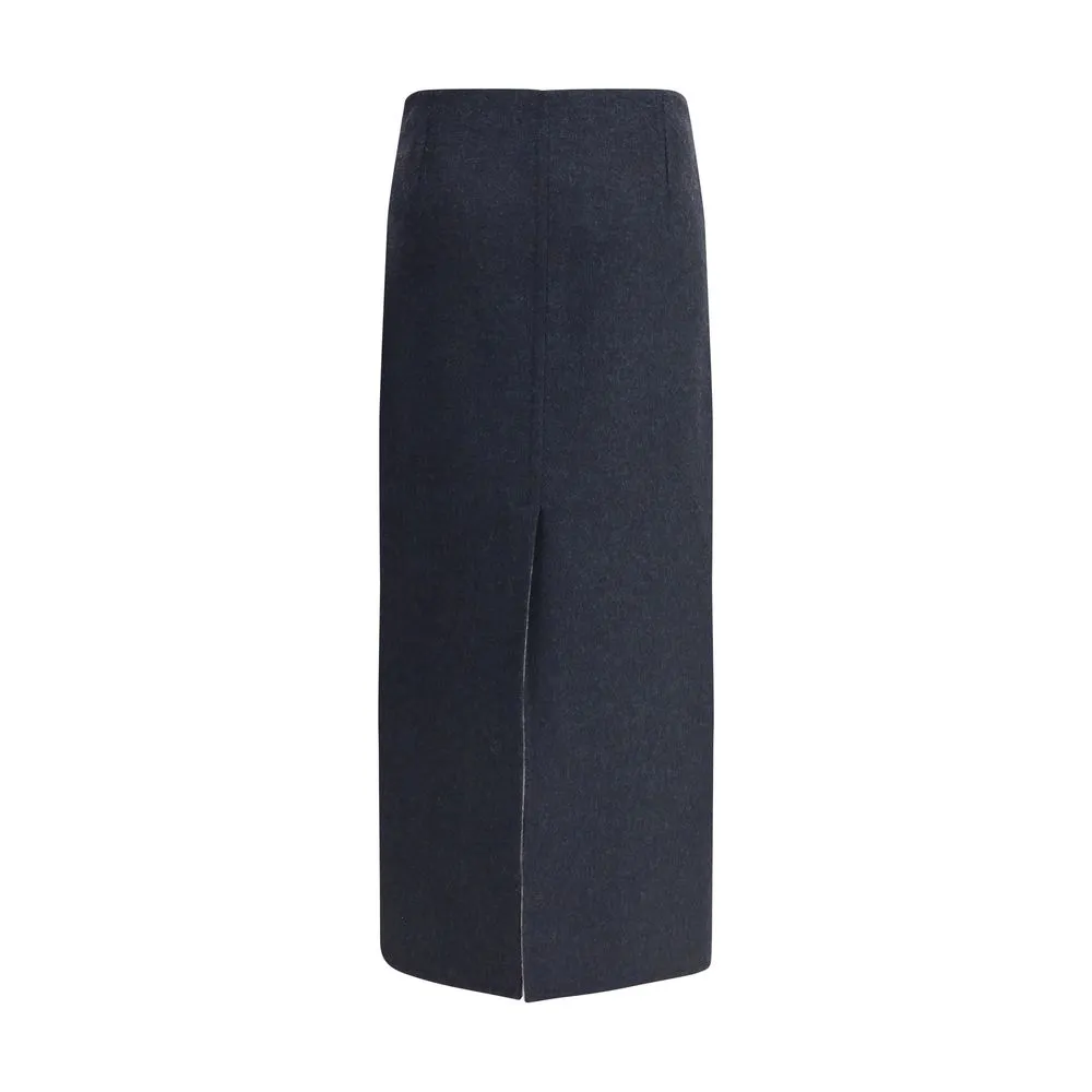 Virgin wool midi Skirt sold by Lord & Taylor product image thumbnail 2