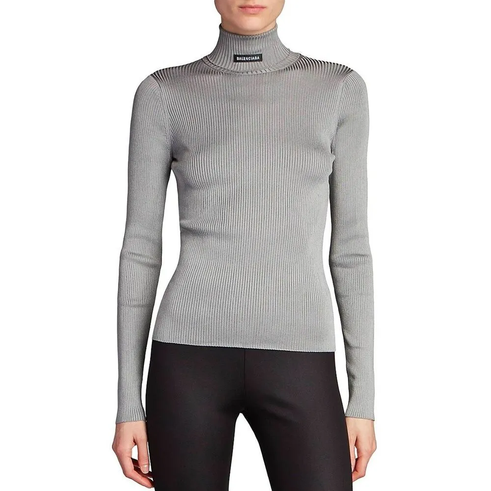 Ribbed Turtleneck Sweater sold by Lord & Taylor product image thumbnail 2