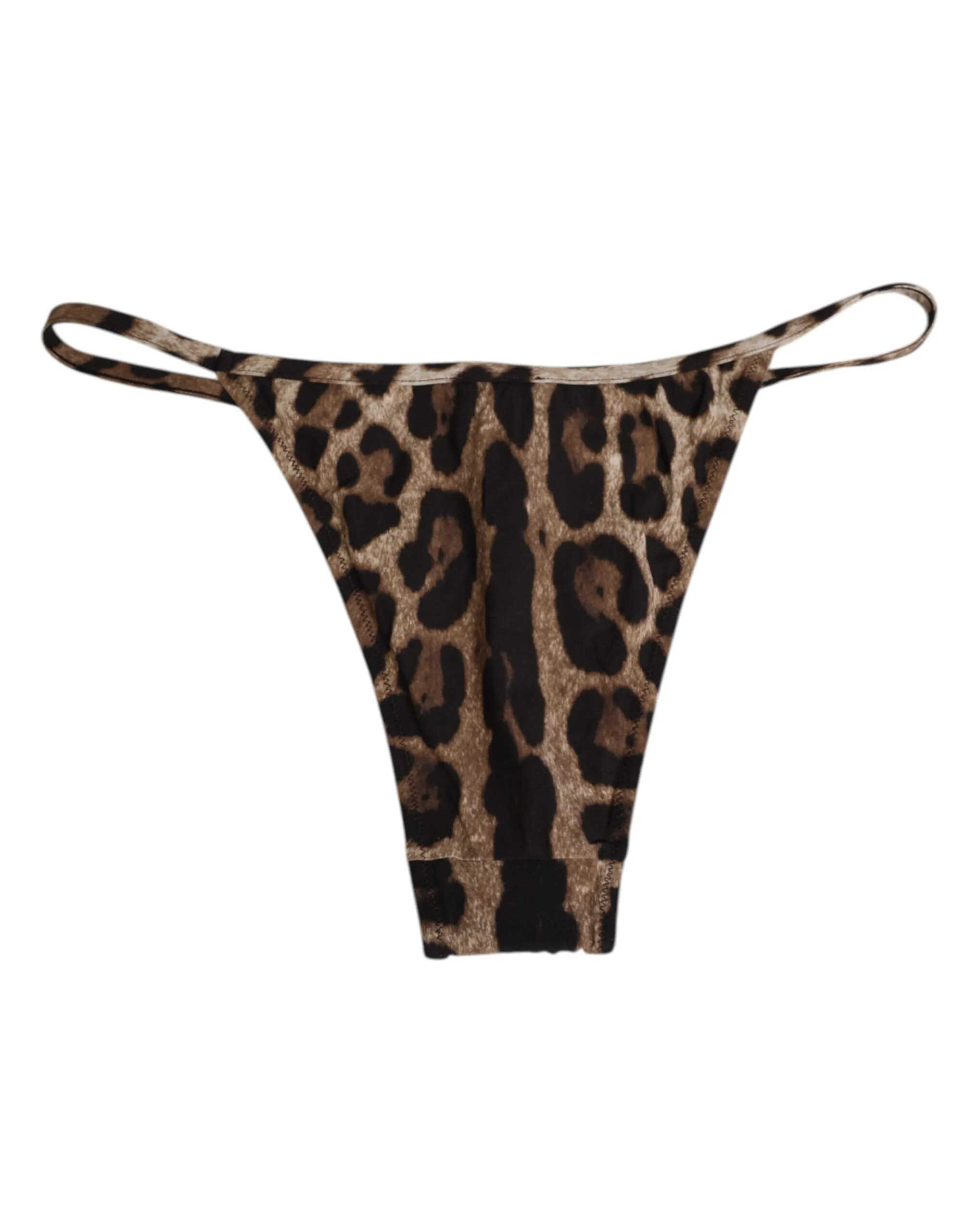 Brown Leopard Triangle Tanga Panty Underwear sold by Lord & Taylor product image thumbnail 5