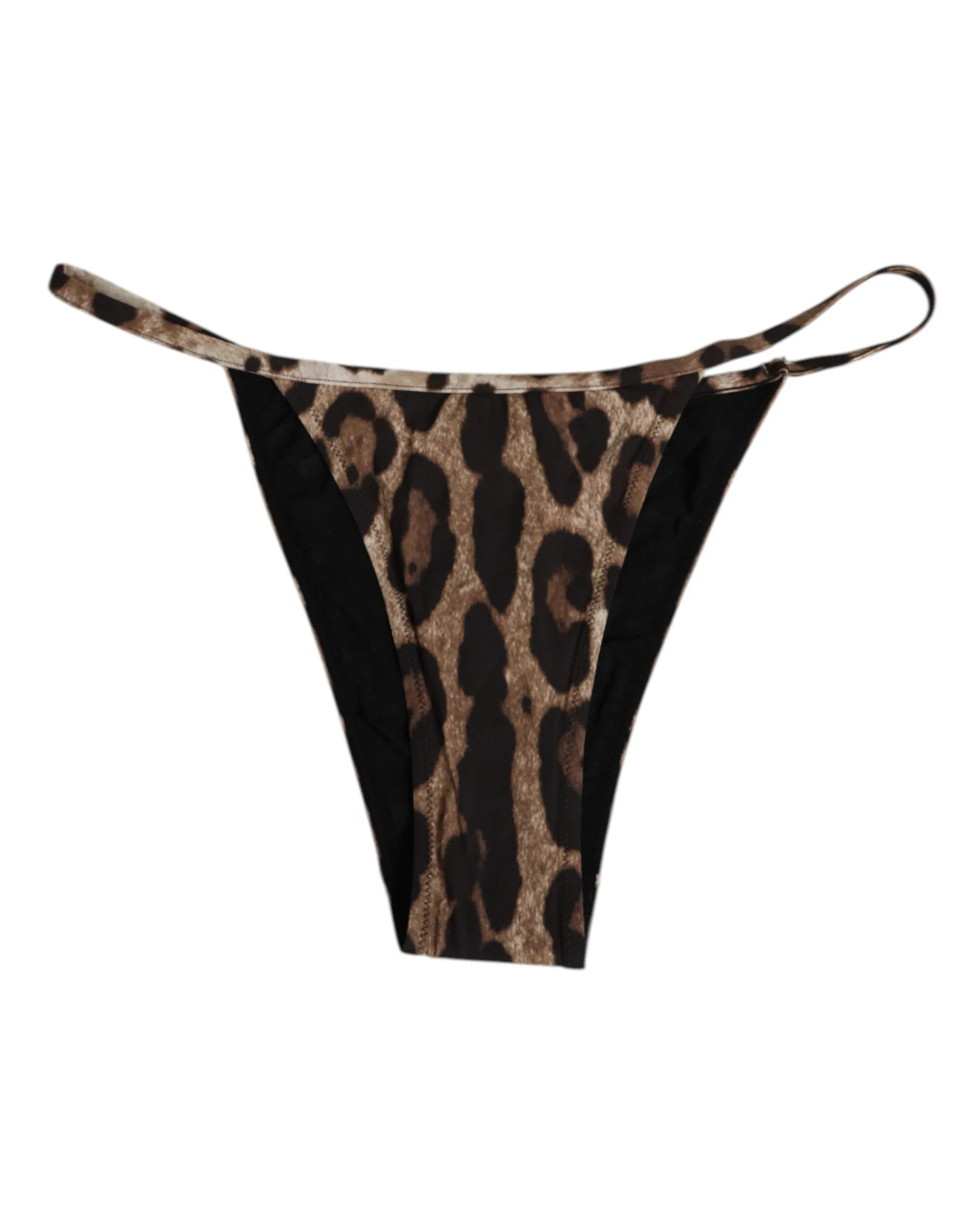 Brown Leopard Triangle Tanga Panty Underwear sold by Lord & Taylor product image thumbnail 2