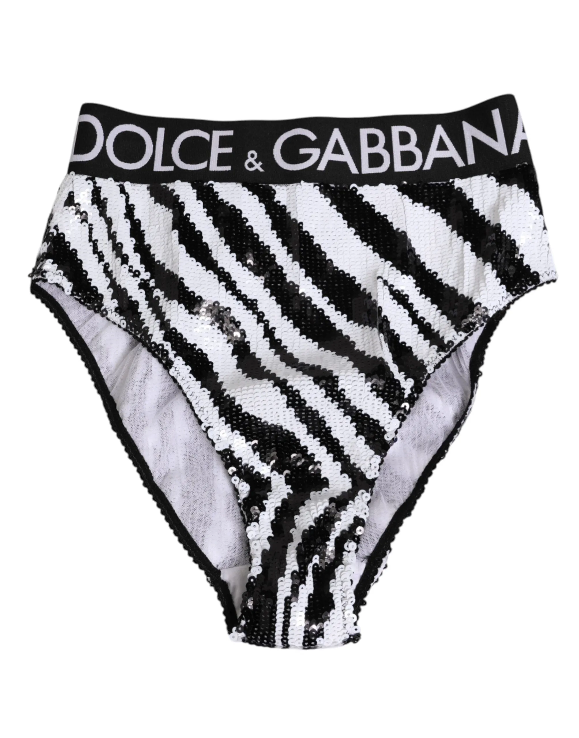 Black White Stripes High Waist Panty Underwear sold by Lord & Taylor product image thumbnail 2