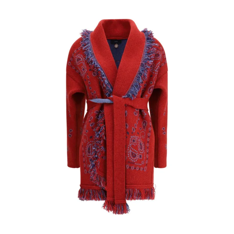 Bandana jacquard Cardigan sold by Lord & Taylor