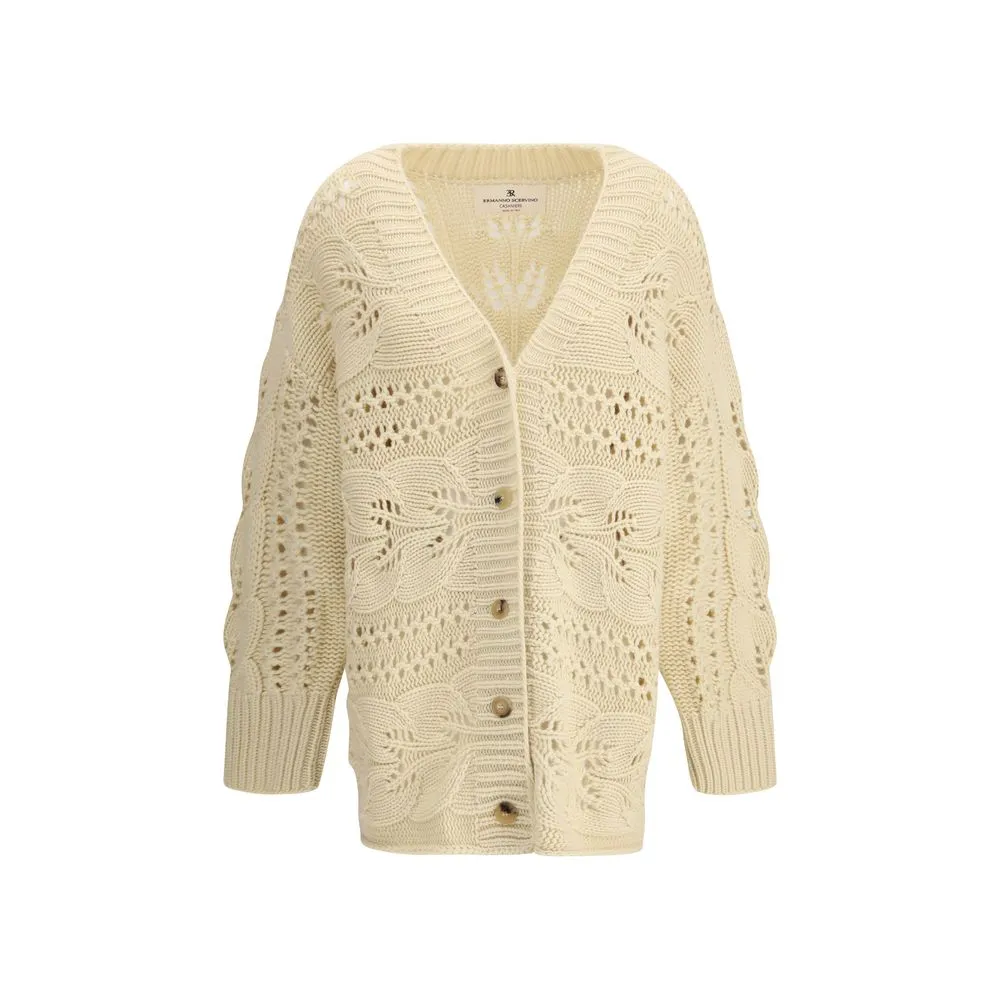 Perforated cashmere Cardigan sold by Lord & Taylor