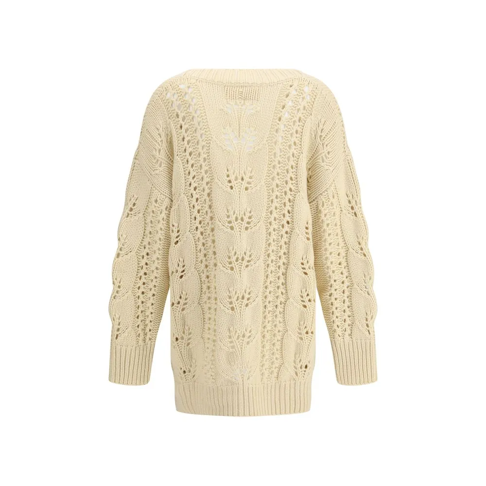 Perforated cashmere Cardigan sold by Lord & Taylor product image thumbnail 2