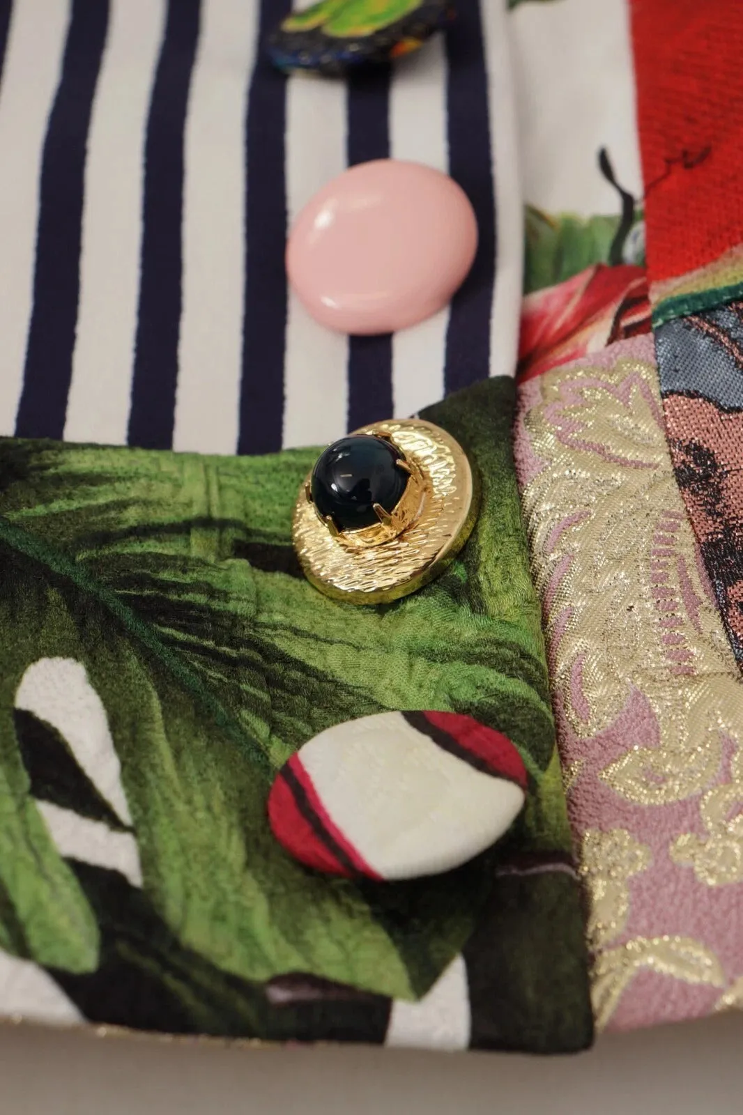 Multicolor Patchwork A-line Polyester Skirt sold by Lord & Taylor product image thumbnail 4