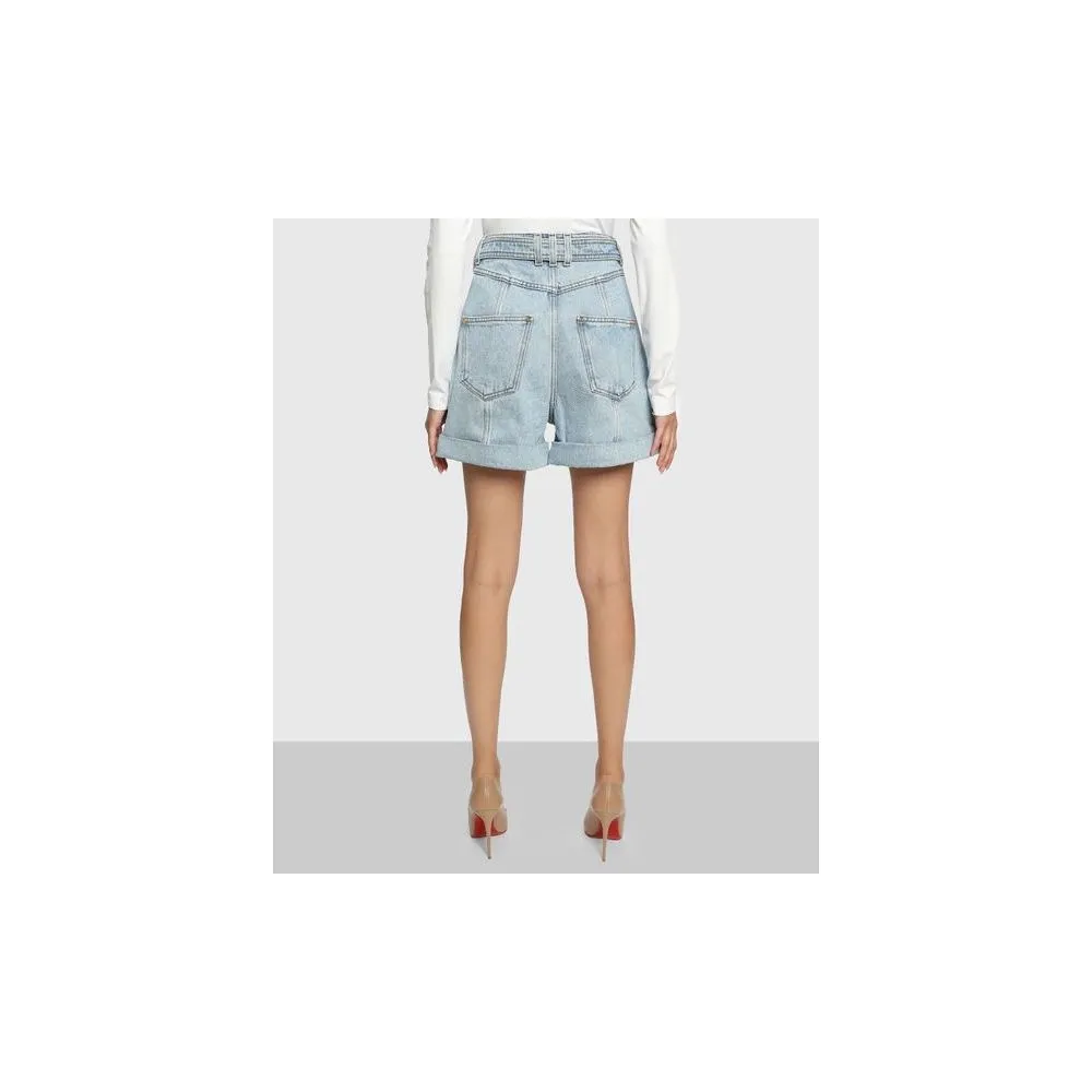 Blue Cotton Short sold by Lord & Taylor product image thumbnail 4