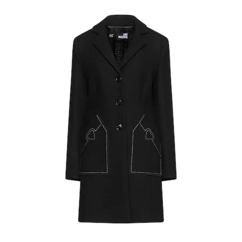 Black Wool Women Coat sold by Lord & Taylor