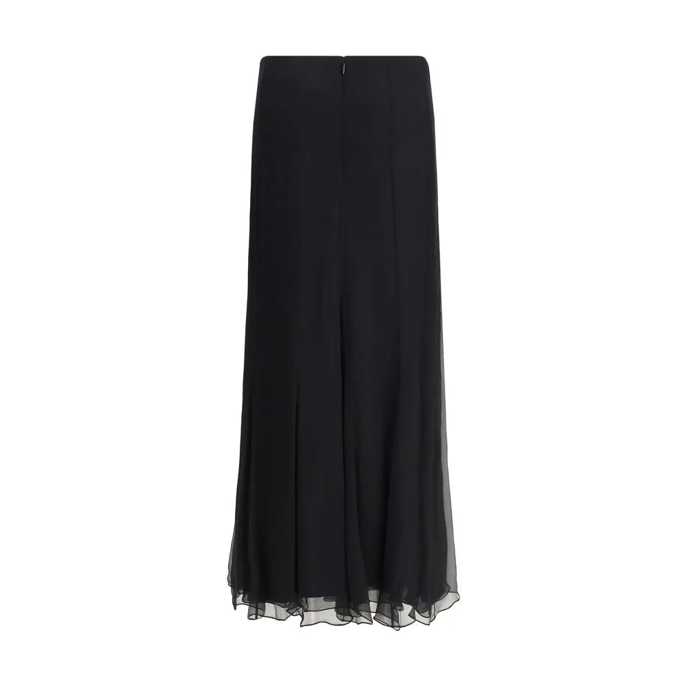 Silk Long Skirt sold by Lord & Taylor product image thumbnail 2